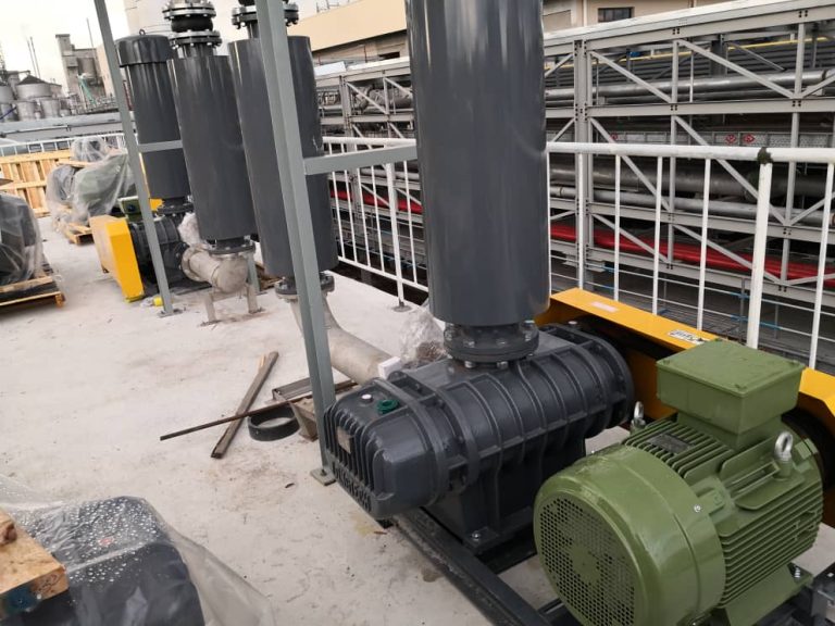 Resin Factory Aeration System